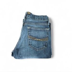 Men's Blue Denim Jeans - Classic Straight Fit